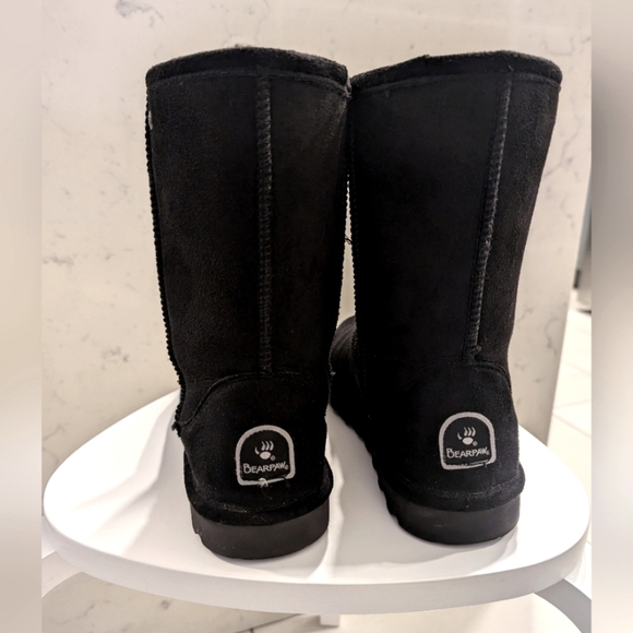 Black Bearpaw Elle Snow Boots 7 - Picture 6 of 9